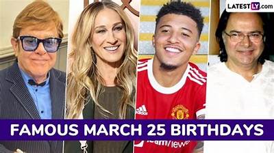 Movies Released March 25 | Famous Birthdays