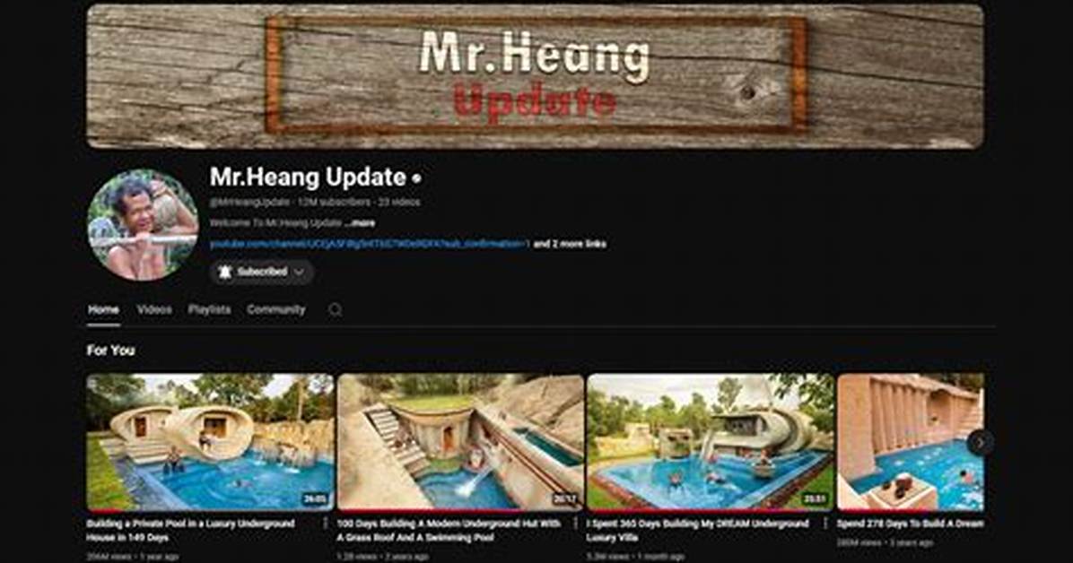 Mr. Heang Update - Trivia, Family, Bio