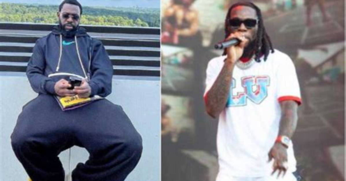 “Na Because I Never Collect Grammy”- Timaya Jokes as He Drags Expensive Drink with Burna Boy