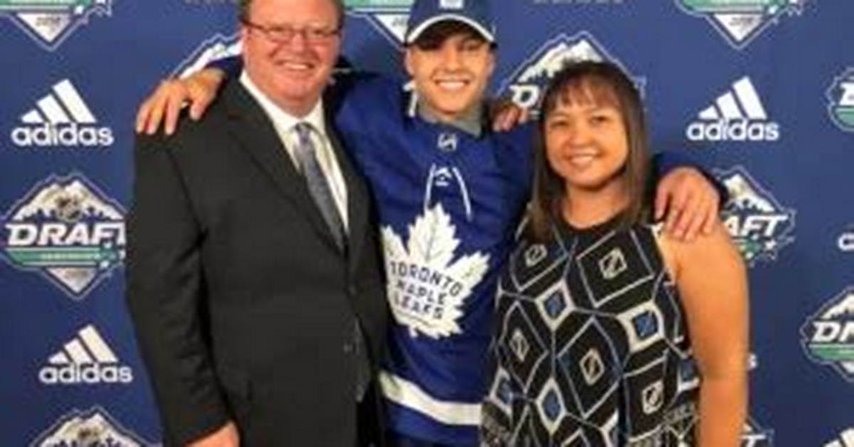 Nicholas Robertson Parents Hugh and Mercedes Robertson Rarely Miss His Games