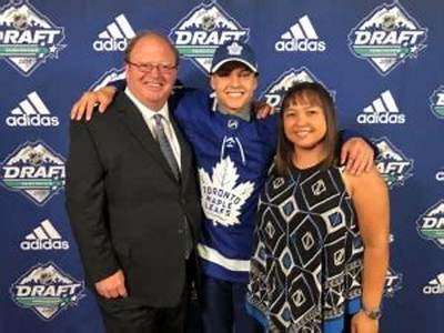 Nicholas Robertson Parents Hugh and Mercedes Robertson Rarely Miss His Games