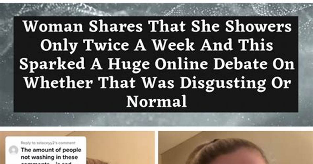 Nurse Who Showers Twice a Week Defends Herself: ‘Everyone’s Body Is Different’