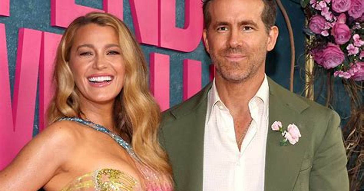 Omg: Blake Lively & Ryan Reynolds Were Quietly Married in South Carolina