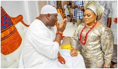 Ooni of Ife Officially Weds 4Th Woman, Mariam Anako