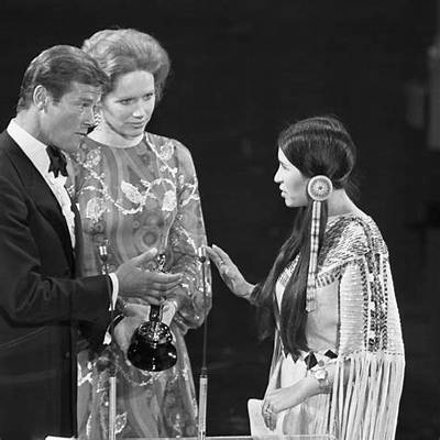 Oscars Sacheen Littlefeather and John Wayne Moments, Racism and Assault Drama