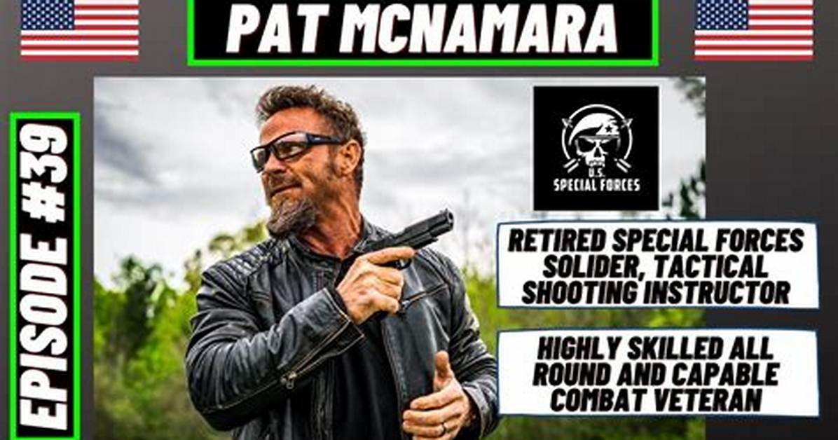 Pat Mcnamara-a Retired Special Forces Officer Is Married to His Wife, Rebecca Mcnamara!