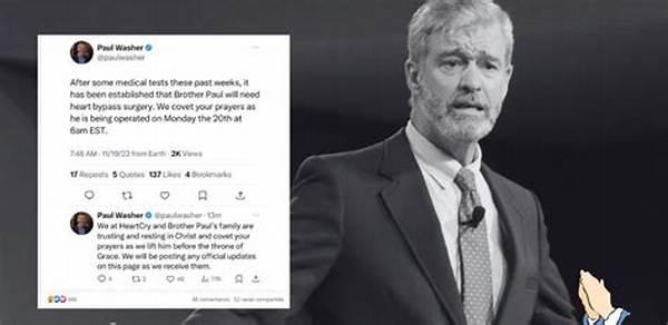 Paul Washer Heart Surgery: Health and Surgery Condition