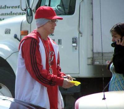 Photo of Fat Eminem (Update: Photoshopped by Enquirer)