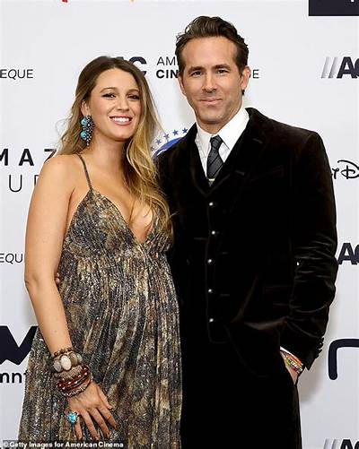 Pregnant Blake Lively Says Husband Ryan Reynolds ‘Races Home’ from Work to Be with His Family