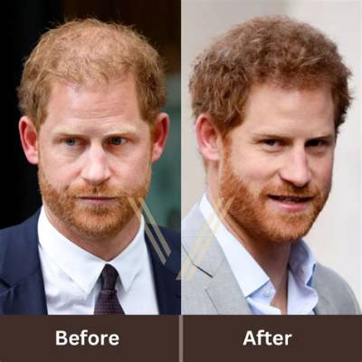 Prince Harry Losing His Hair Could Be from 'Tension with William and Charles'