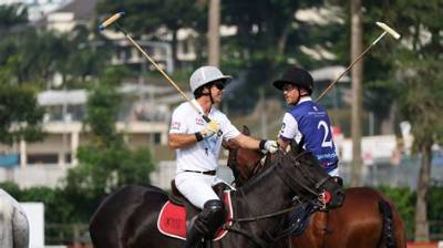 Prince Harry Played Polo with Nacho Figueras at the Santa Barbara Polo Club