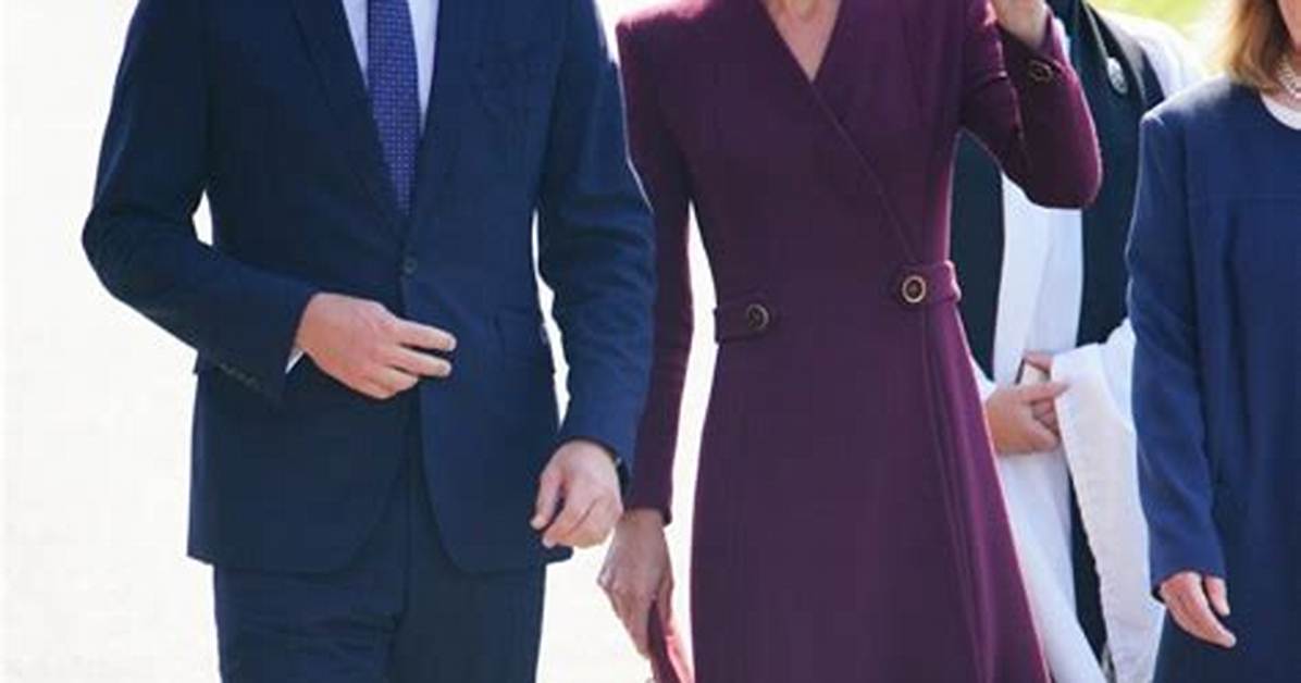 Prince William & Kate Arrived an Hour Late to Wales for Their Qeii Memorial Event