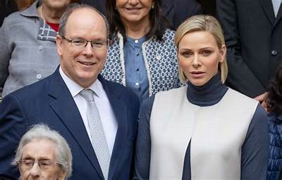 Princess Charlene Looked Sad as She Gave Gifts to Monaco’s Disadvantaged