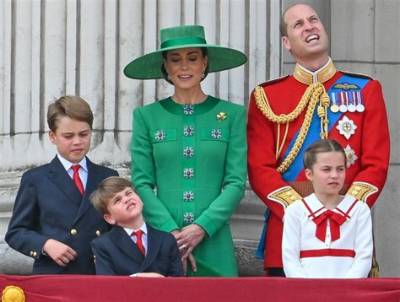 Princess Kate Wore a Gaudy, Buttoned Andrew Gn Dress to Trooping the Colour