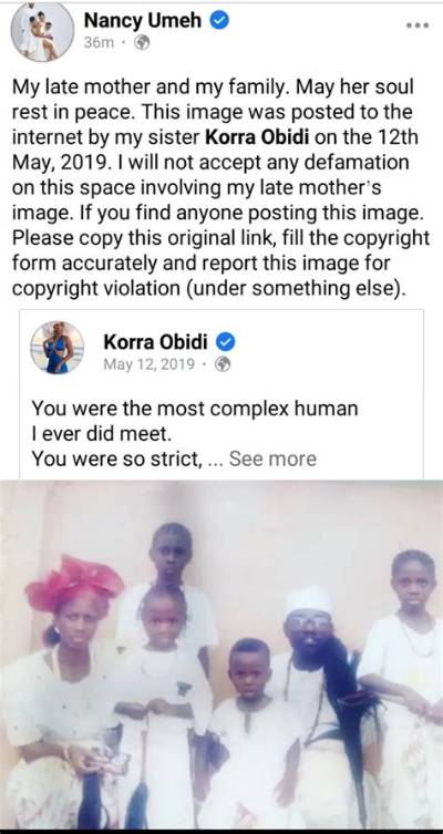 Reactions as Korra Obidi Shares New Post on Facebook