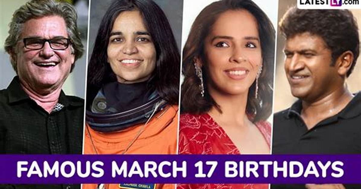 Reality Stars Born March 17