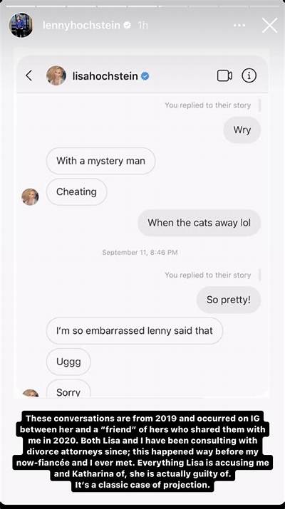 'Rhom' Video of Lenny Hochstein Cheating Shared on Tiktok