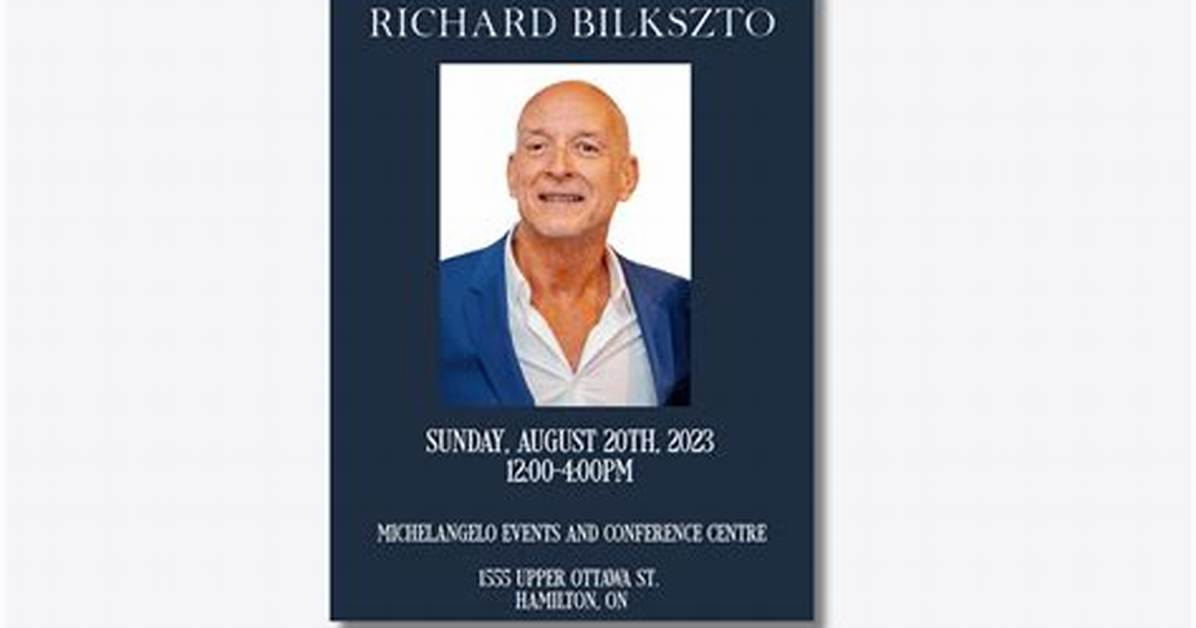 Richard Bilkszto Obituary and Death Cause: How Did He Die?