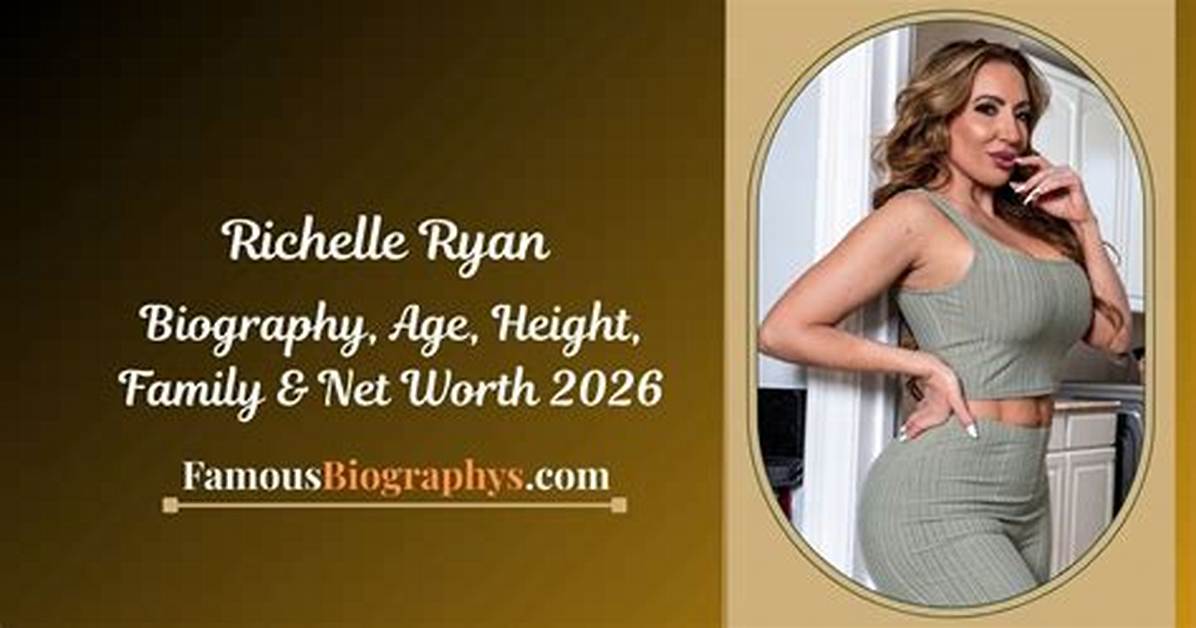 Richelle Ryan Height, Weight, Net Worth, Age, Birthday, Wikipedia, Who, Nationality, Biography