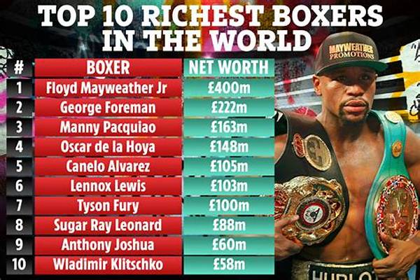 Richest Boxers of All Time