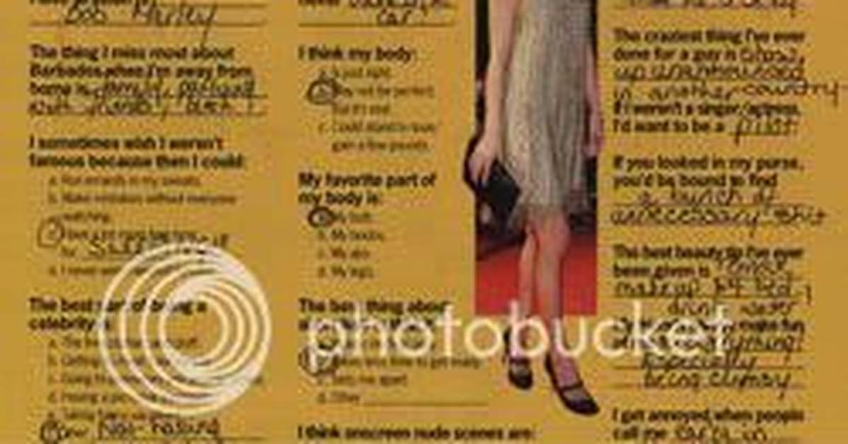 Rihanna Takes a Cosmo Quiz, Has Crush on Orlando Bloom & Wants to Be Kate Moss