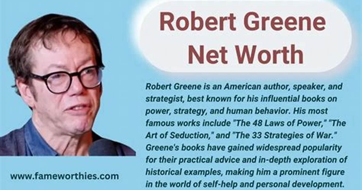 Robert Greene (Non-Fiction Author) - Age, Family, Bio