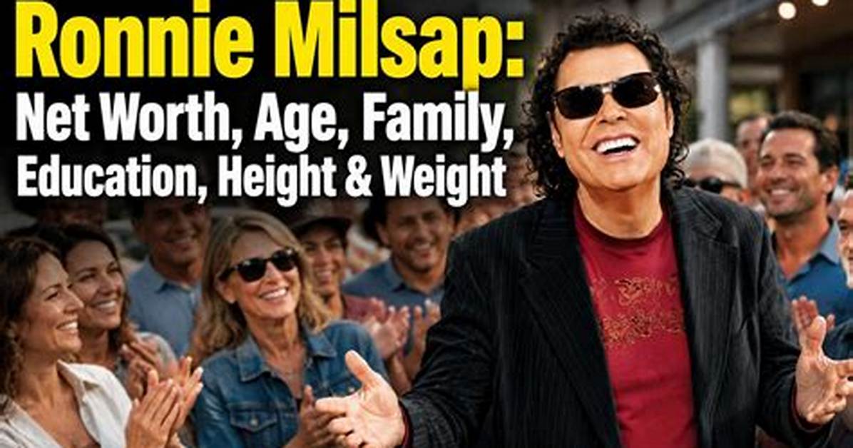 Ronnie Milsap Net Worth - Wiki, Age, Weight and Height, Relationships, Family, and More