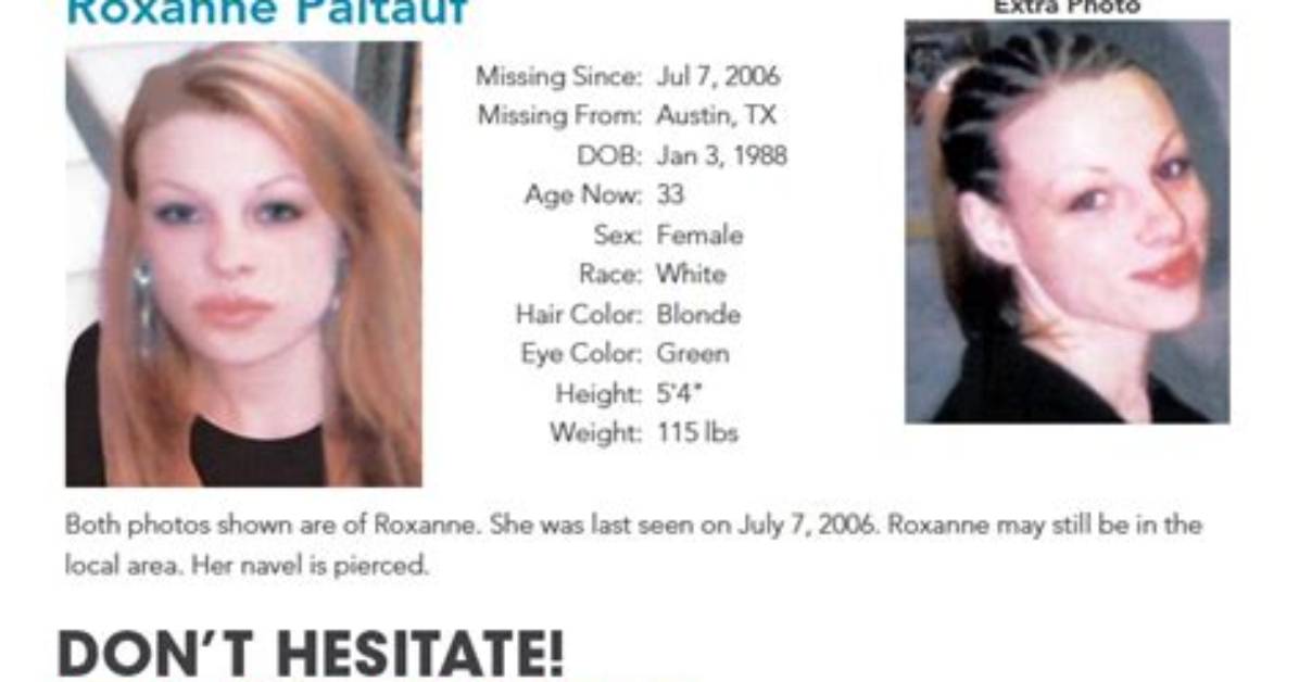 Roxanne Paltauf Missing Update, What Happened to Roxanne Paltauf? Was Roxanne Paltauf Ever Found?