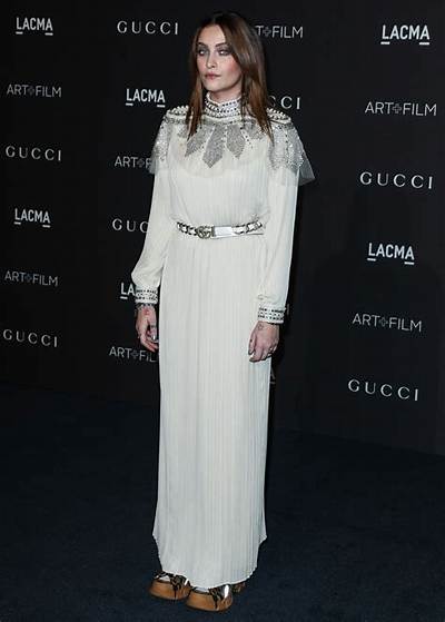 Salma Hayek Wore Some Pukey Dynasty Mess to the Lacma Art + Film Gala
