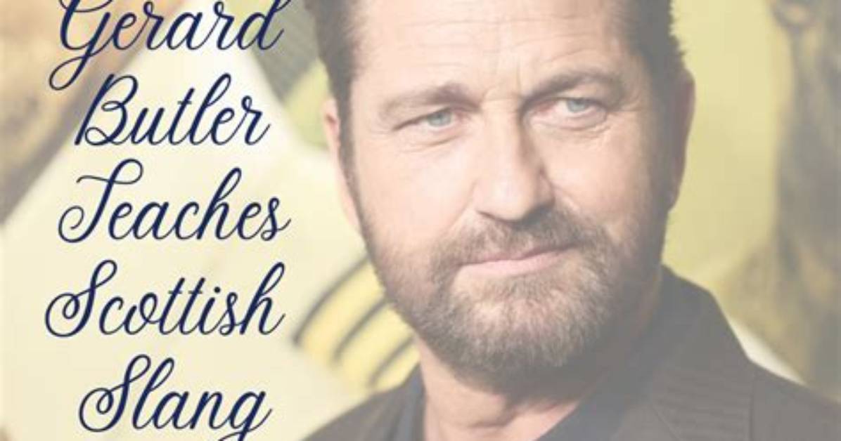 Scottish Gerard Butler: I’ve Never Seen the Loch Ness Monster