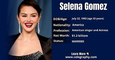 Selena Gomez - Age, Family, Bio