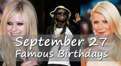 September 27 Birthdays by Profession