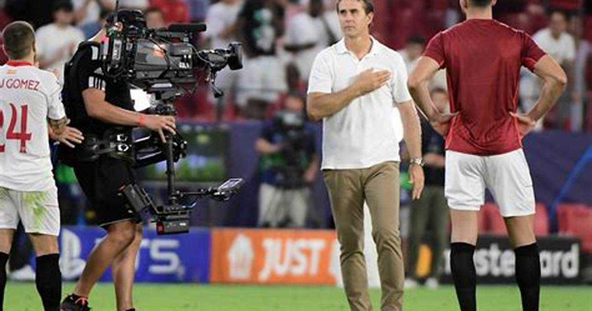 Sevilla Sack Manager Julen Lopetegui After Borussia Dortmund Defeat