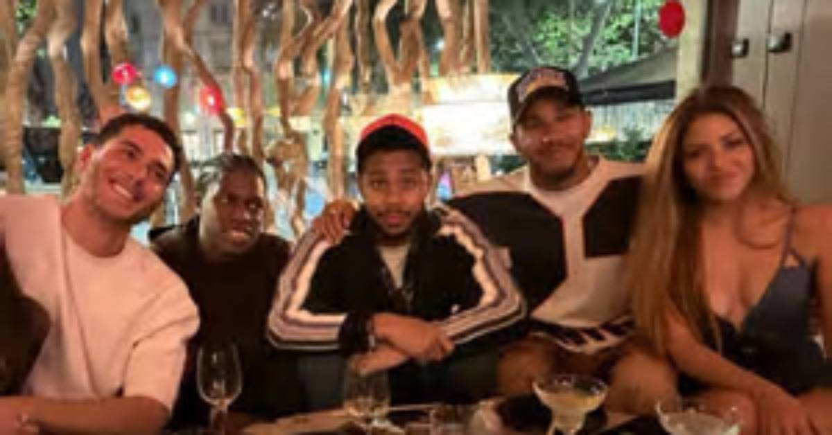 Shakira & Lewis Hamilton Went to Dinner Again After the Spanish Grand Prix