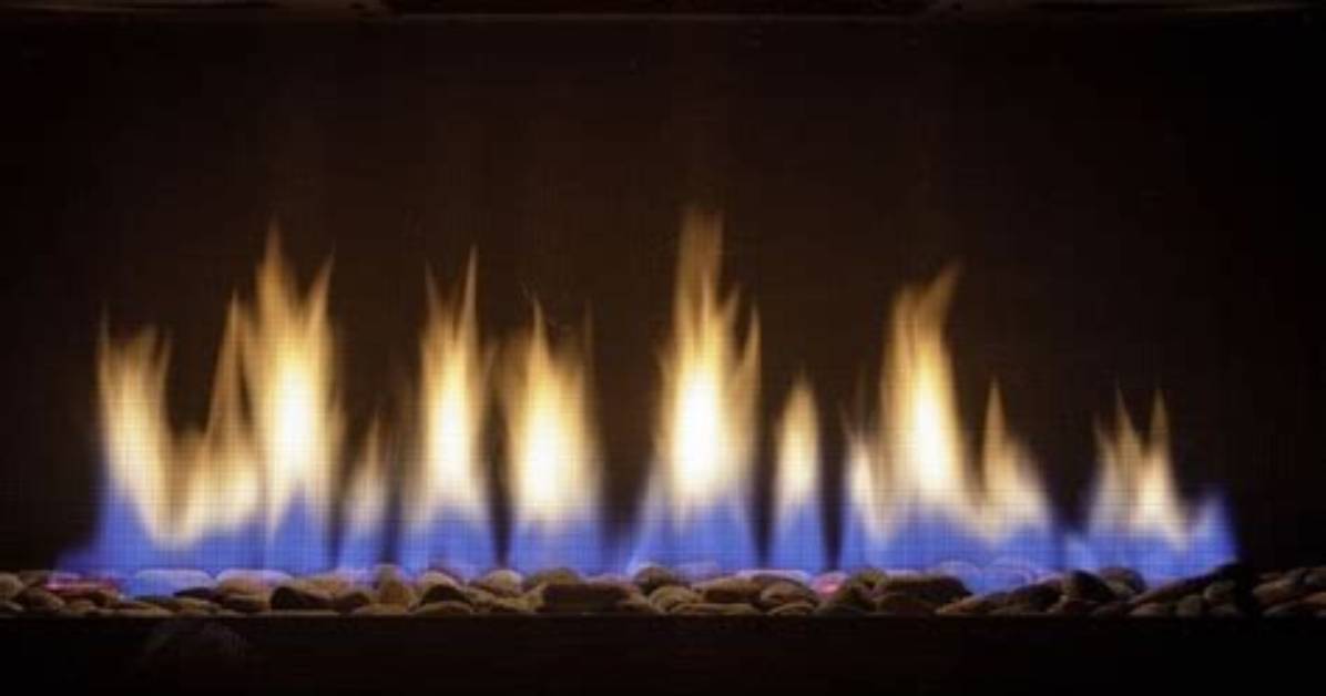 Should Gas Fireplace Flames Be Blue?