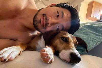 Simu Liu Adopted a Background Dog Actor from ‘Arthur the King’