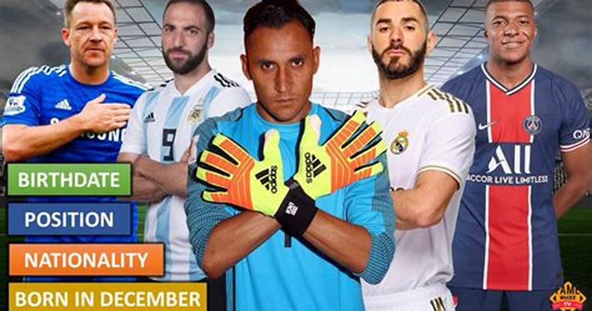 Soccer Players Born December 23