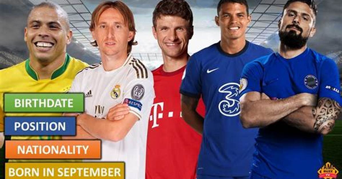 Soccer Players Born September 20