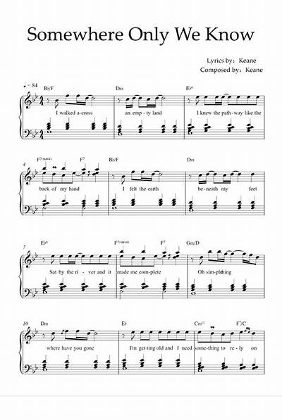 Somewhere Only We Know - Artist, Ages, Trivia
