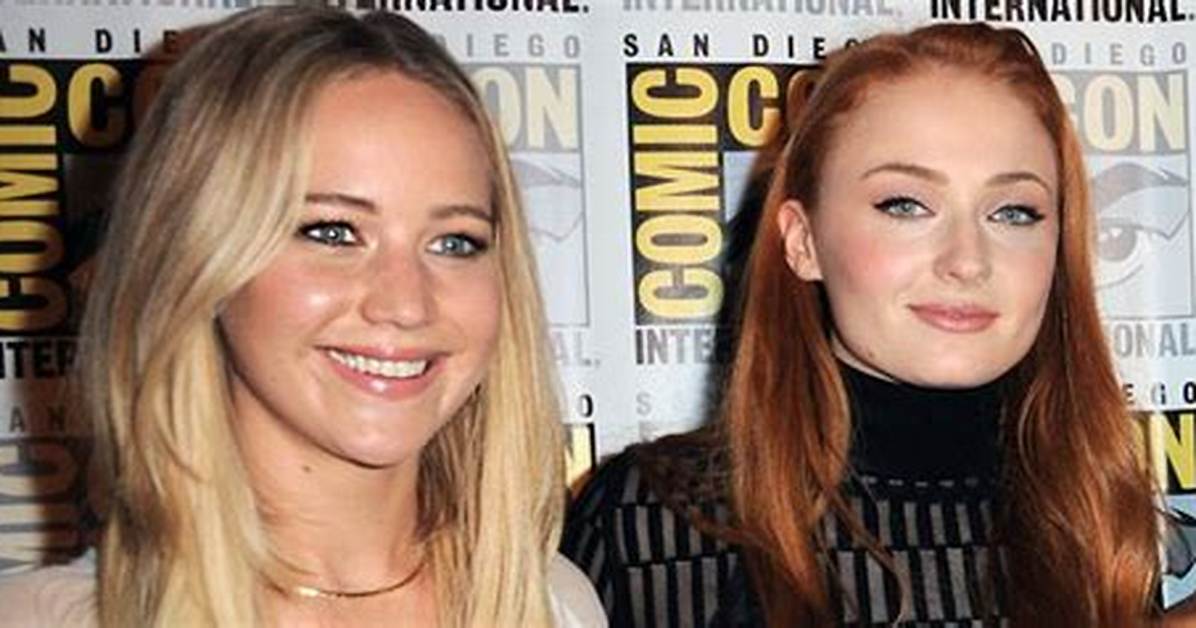 Sophie Turner Says Jennifer Lawrence Once ‘Punched Me in the Vagina’