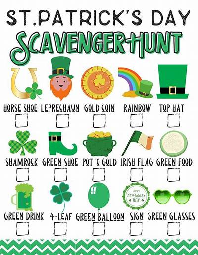 St. Patrick’s Day Treasure Hunt and Leprechaun Mischief