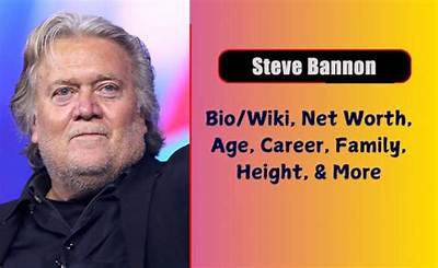 Steve Bannon Height, Weight, Net Worth, Age, Birthday, Wikipedia, Who, Instagram, Biography