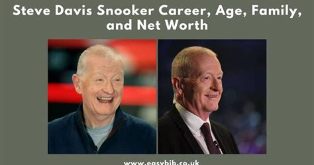 Steve Davis - Age, Family, Bio