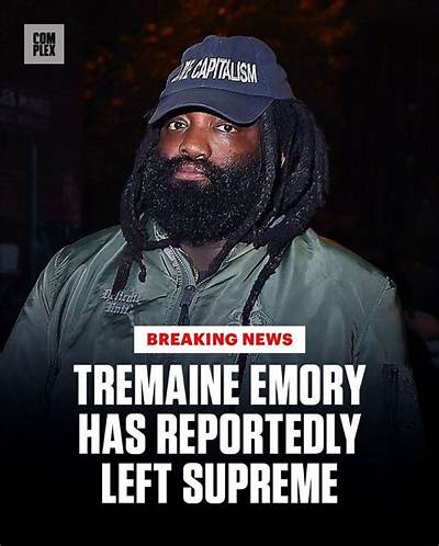 Supreme Hires Tremaine Emory as the New Creative Director for the Brand