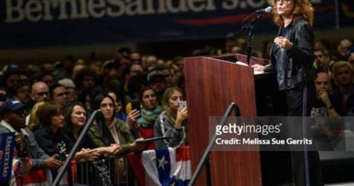 Susan Sarandon, Bernie Sanders Supporter: ‘We’re Not Looking to Keep Pelosi’