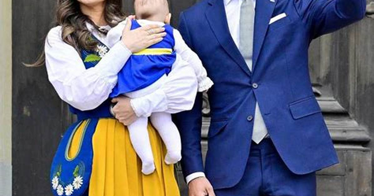 Sweden’s Princess Sofia & Carl Philip Welcomed Their Second Son, Prince Gabriel