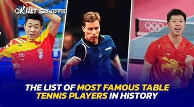 Table Tennis Players | Famous Birthdays