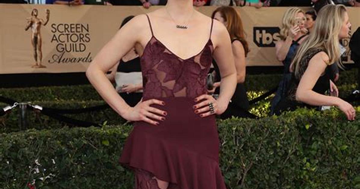 Taylor Schilling in Adeam at the Sags: Terrible but Her Speech Was Awesome