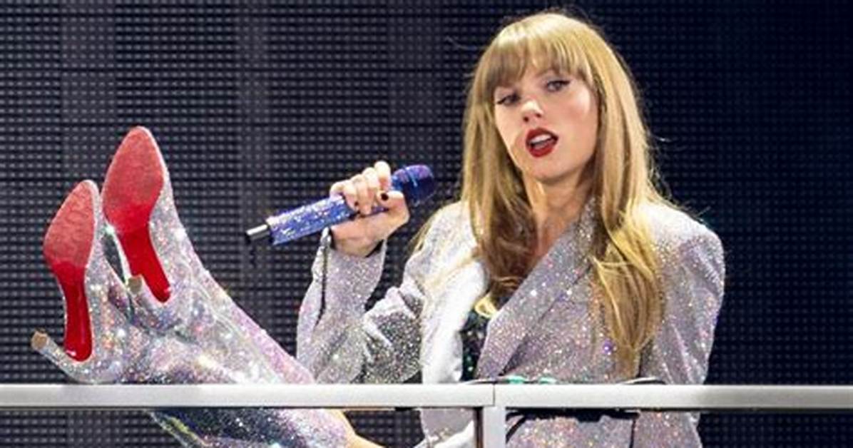 Taylor Swift Narrowly Avoids Falling off Her Chair in Eras Tour Mishap Caught on Camera