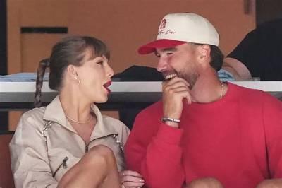 Taylor Swift Watched Travis Kelce Win Yet Another Chiefs Game in Kansas City